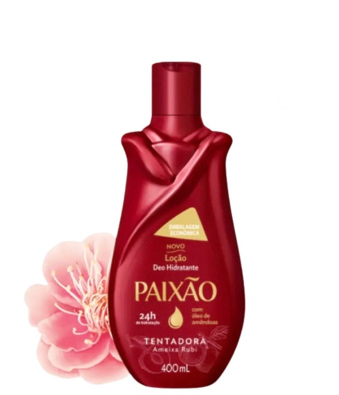 🌸 Crème corporelle parfumé PAIXÃO – Hydratation 24h (200ml)🌸