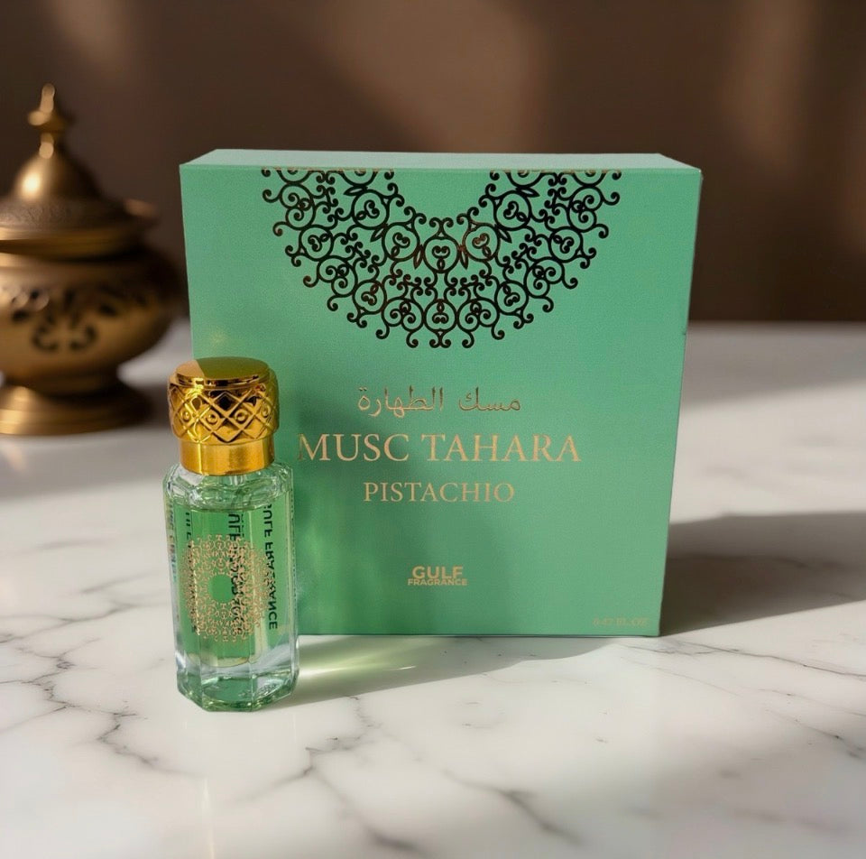 Gulf Fragrance – Musc Tahara Pistachio – Huile Parfumée – 12 ml
