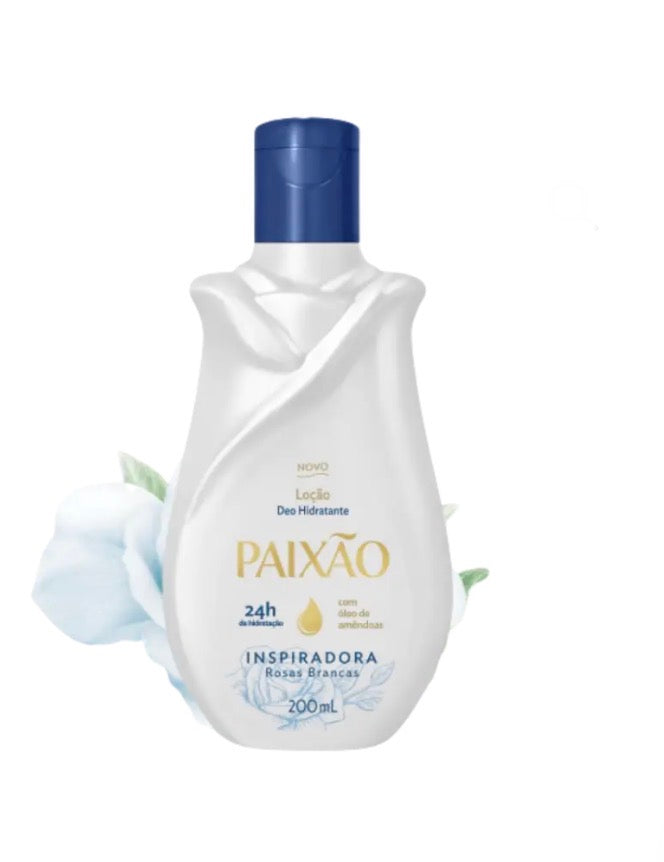 🌸 Crème corporelle parfumé PAIXÃO – Hydratation 24h (200ml)🌸