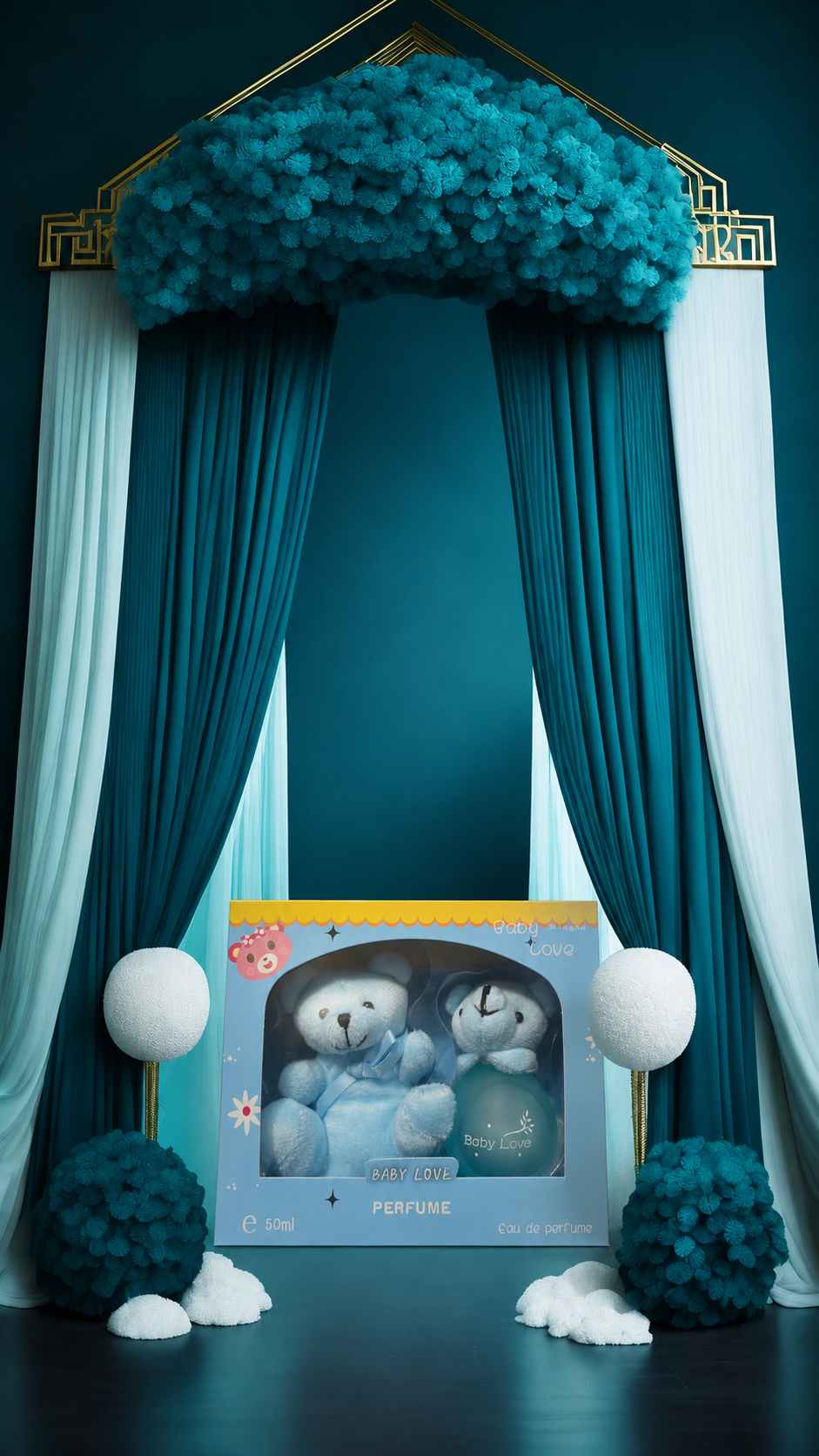Baby Love – Coffret Parfum Enfant 50 ml avec Peluche