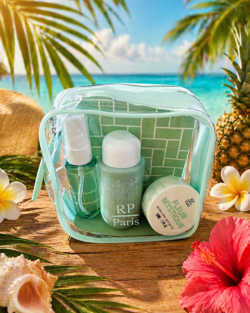 🌴❤️Trousse de voyage RP PARIS❤️🌴
