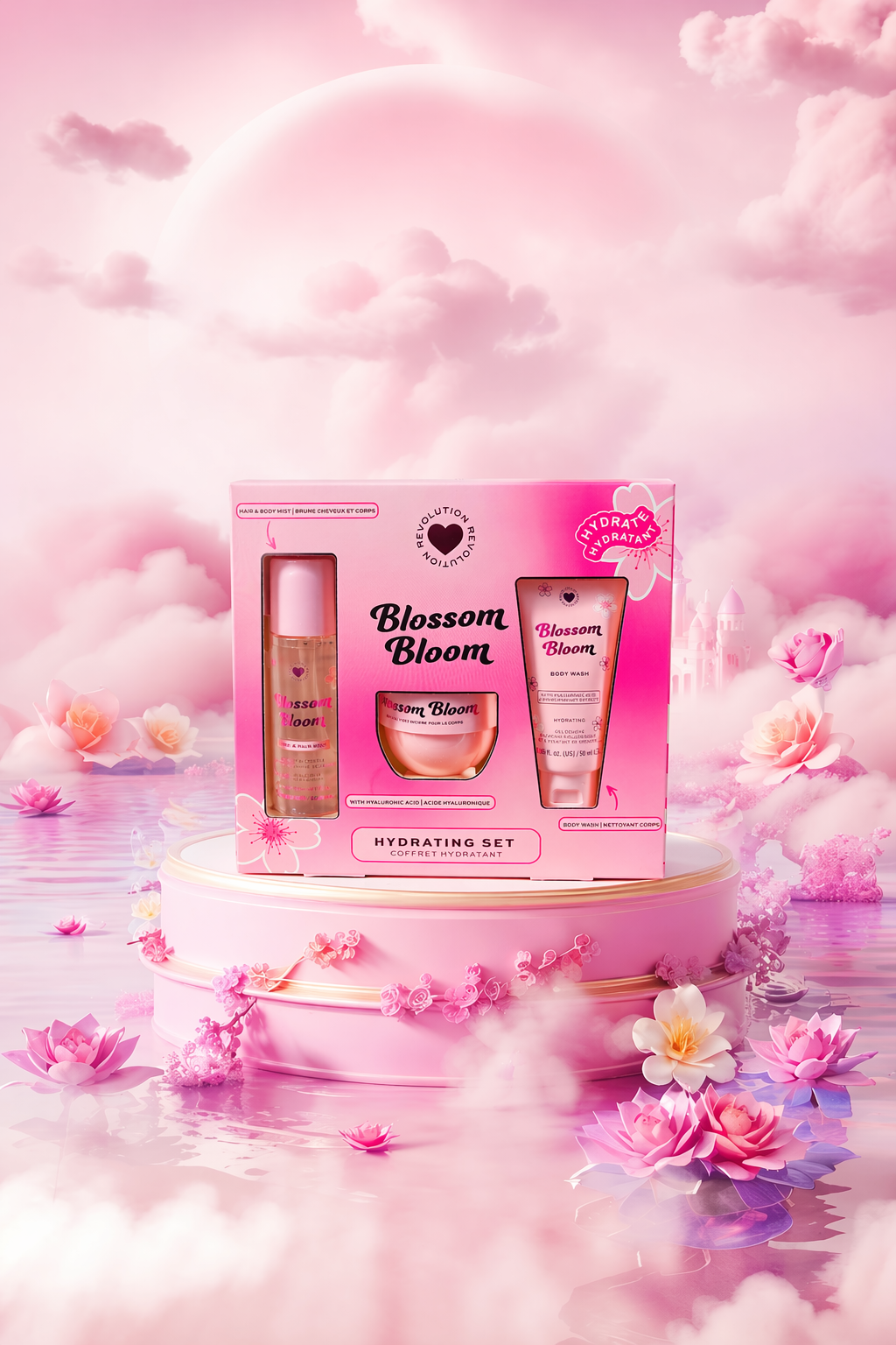 🌸Blossom Bloom – Coffret Hydratant Corps & Cheveux🌸