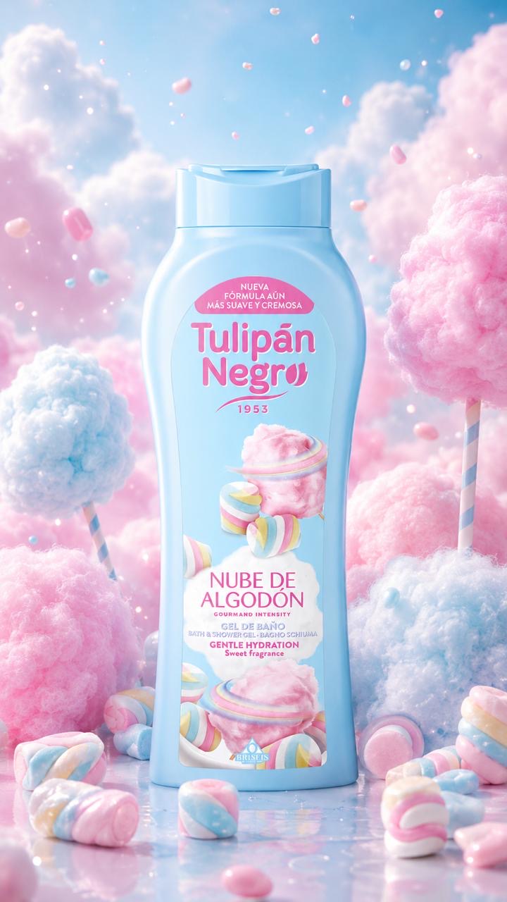 Gel douche Tulipan Négro🩷❤️💛🧡