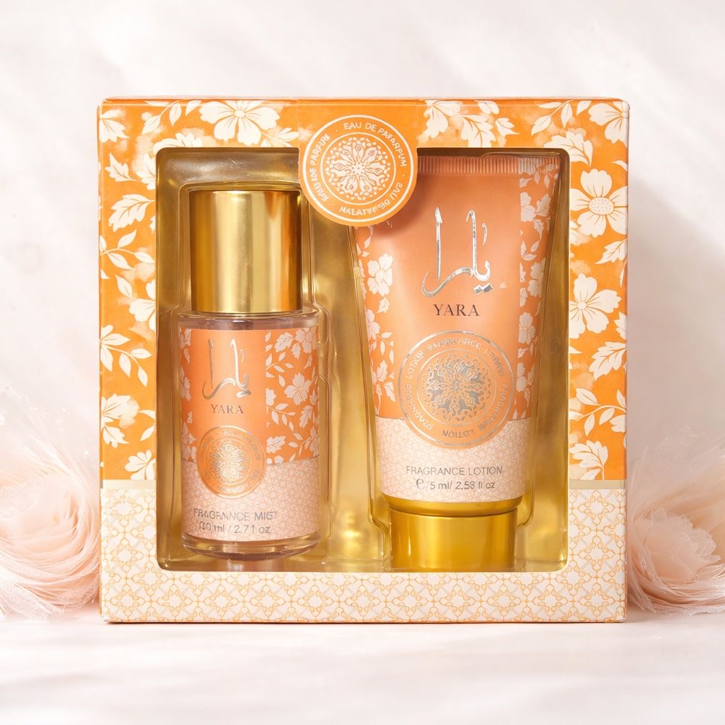 🧡Coffret Yara – Brume Parfumée & Lotion Parfumée🧡