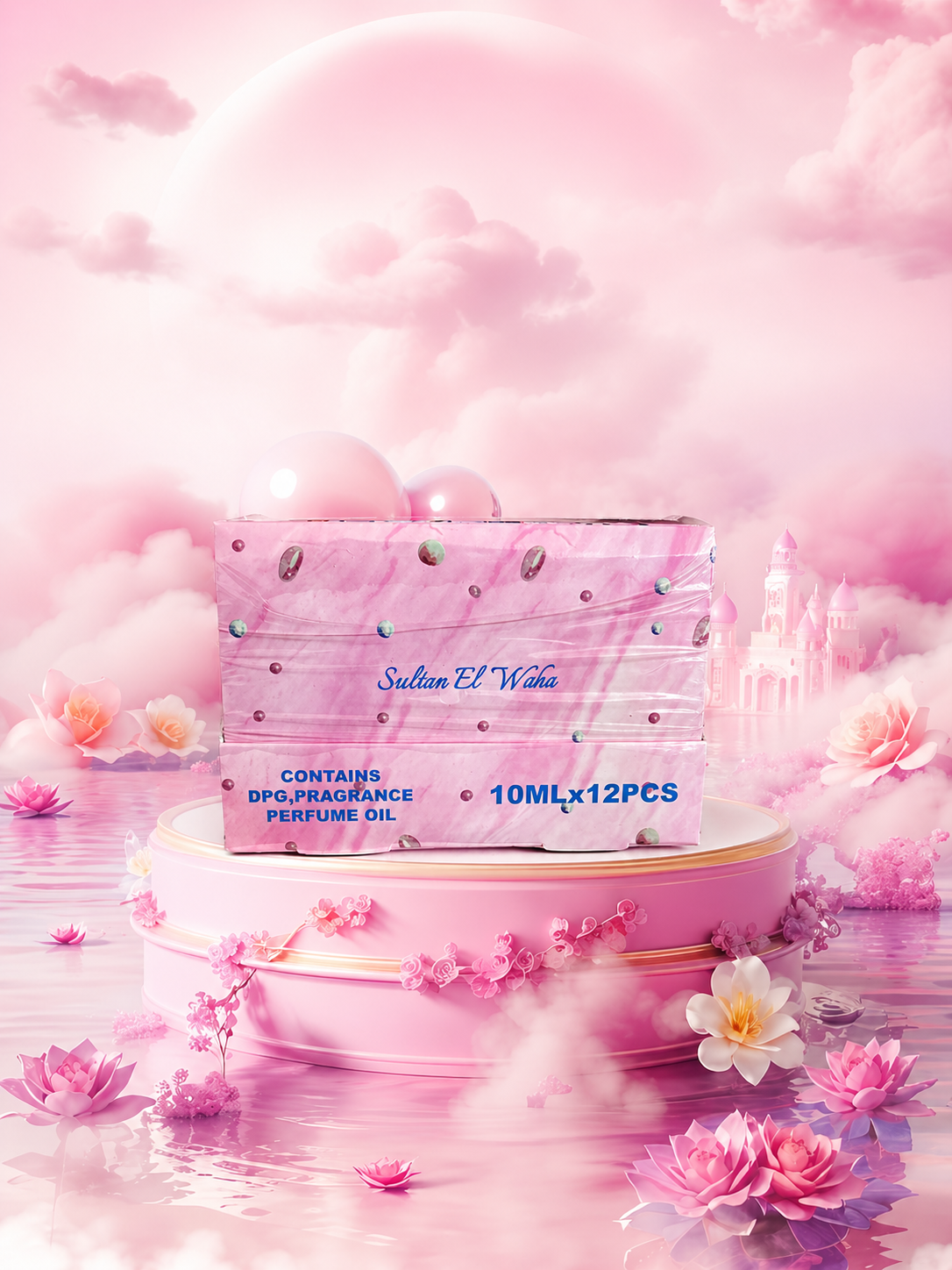 🌸 Sultan El Wafa – Coffret Huiles de Parfum (12 pièces)🌸