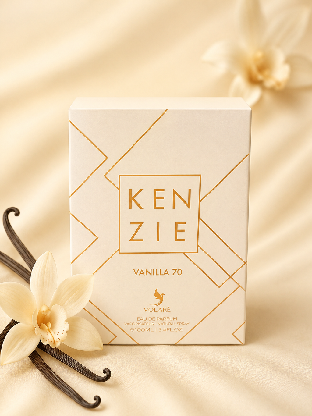 Kenzie Vanilla 70 – Eau de Parfum 100 ml💛🤍