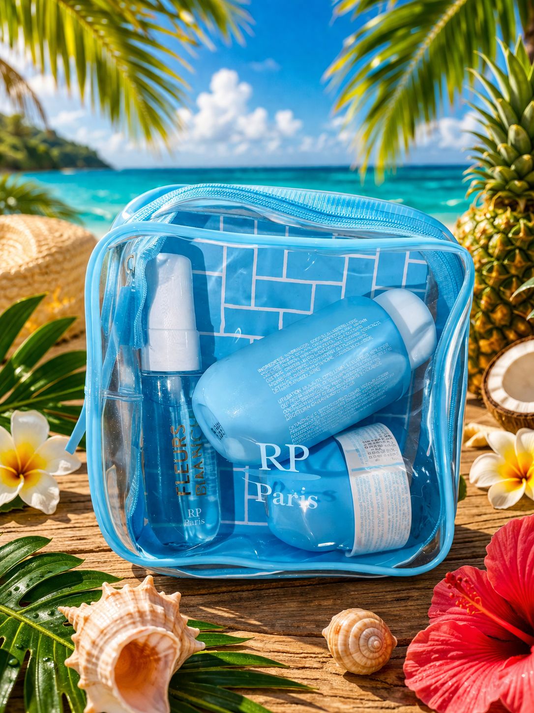 🌴❤️Trousse de voyage RP PARIS❤️🌴