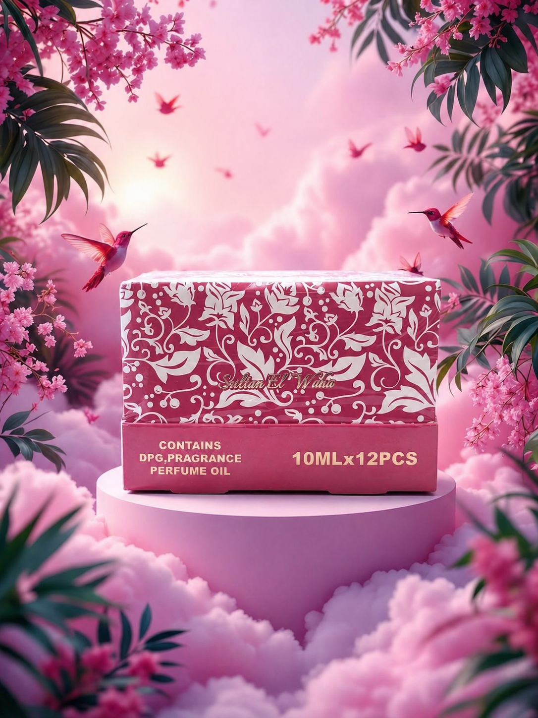 🌸 Sultan El Wafa – Coffret Huiles de Parfum (12 pièces)🌸