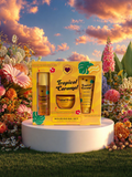 🌴 Tropical Caramel – Coffret Nourrissant Corps & Cheveux 🌴