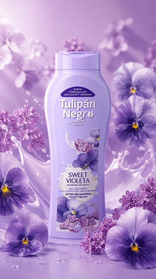Gel douche Tulipan Négro🩷❤️💛🧡
