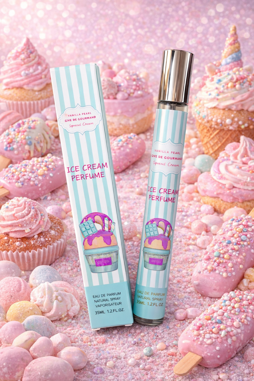 🍦 Ice Cream Perfume Give Me Gourmand – Vanilla Freak | Eau de Parfum 35 ml🍦