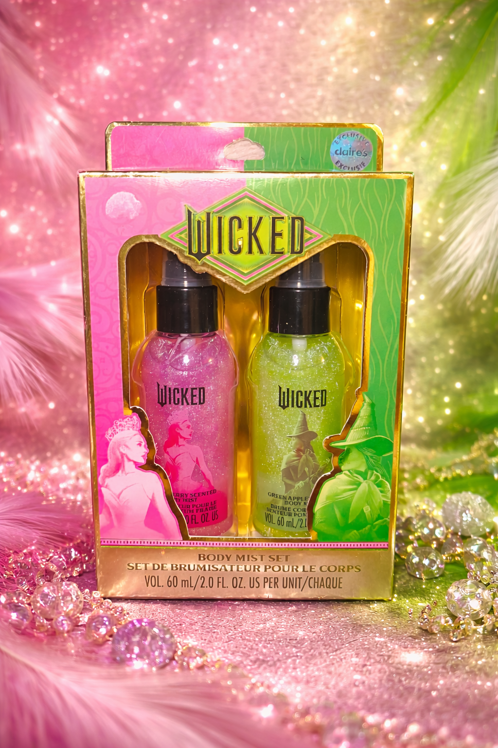 🌸 Wicked Body Mist Set – Coffret Brumes Parfumées