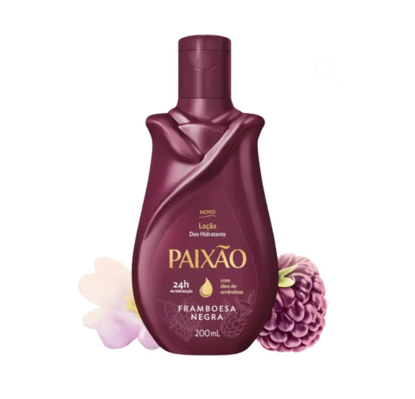 🌸 Crème corporelle parfumé PAIXÃO – Hydratation 24h (200ml)🌸